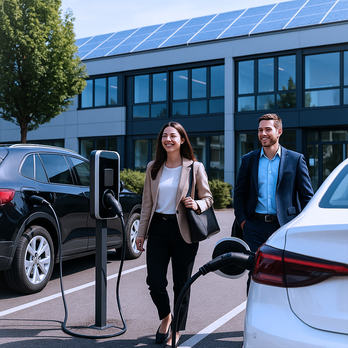 Alle Funktionen fr smarte Brogebude.