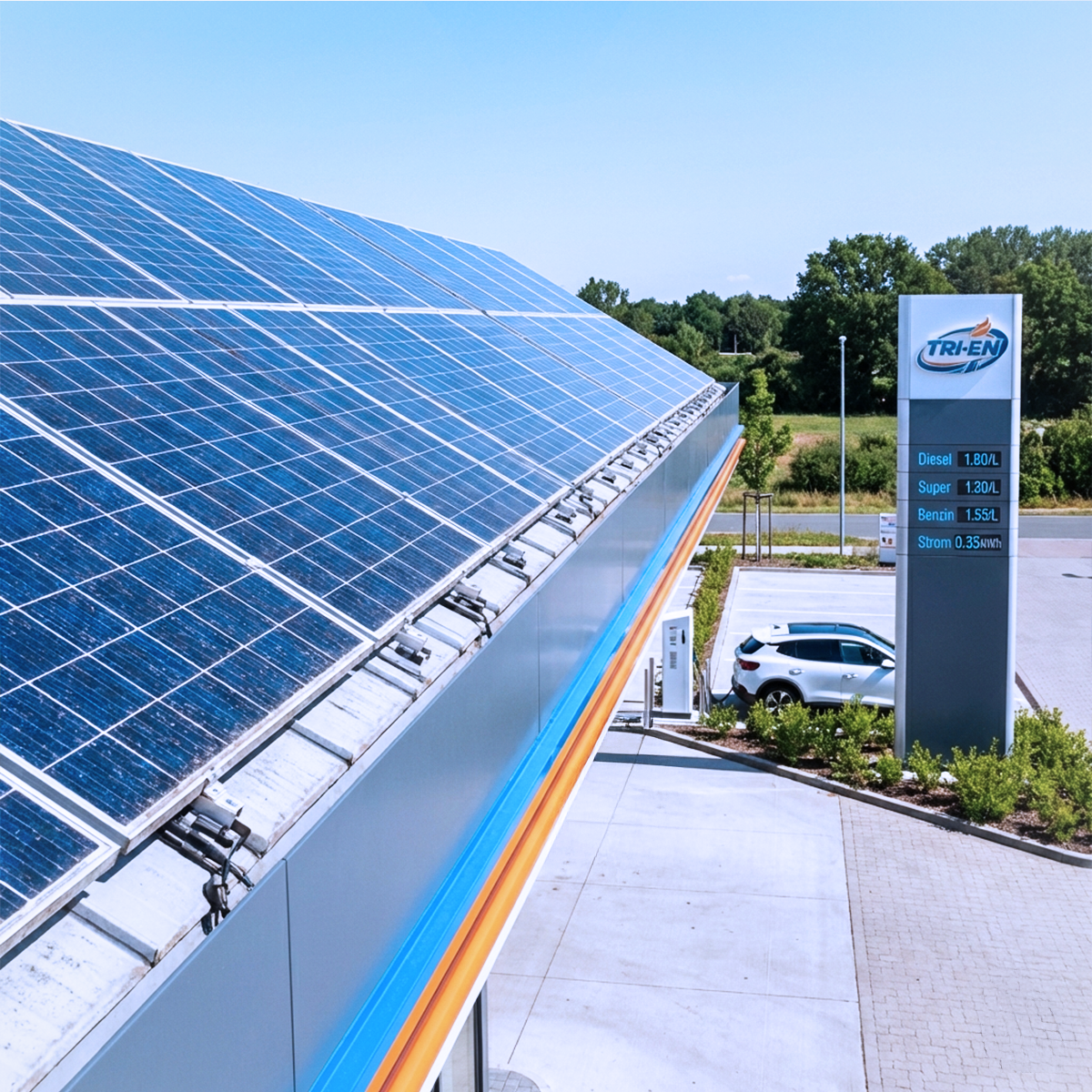 Alle Funktionen f�r die Tankstelle der Zukunft