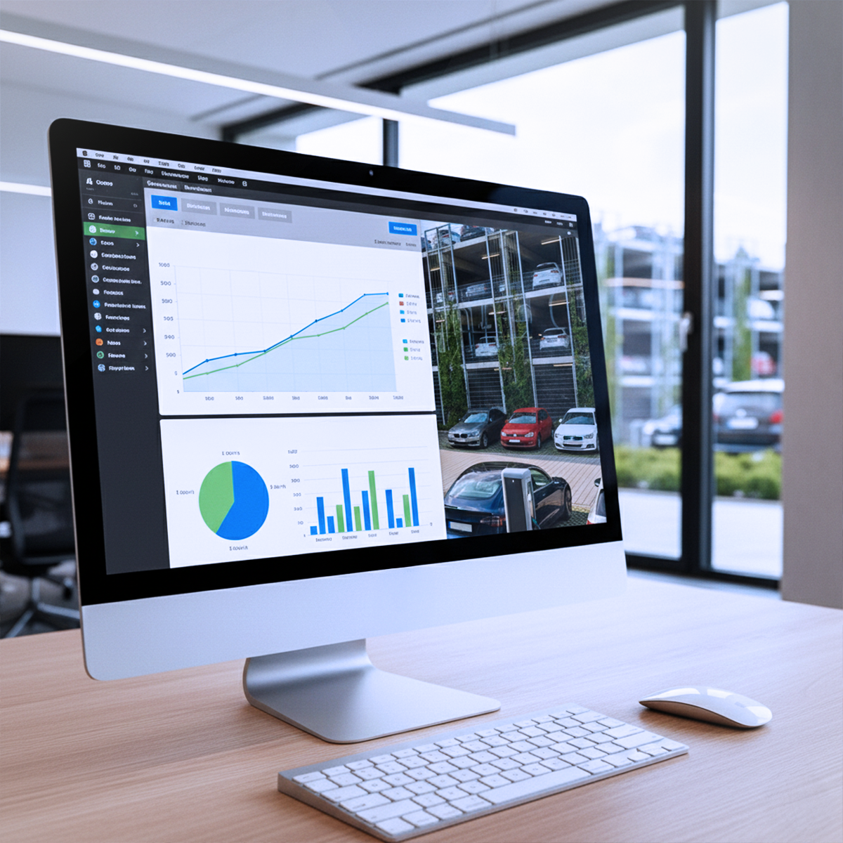 Parkhaus Effizienz trifft Verwaltung