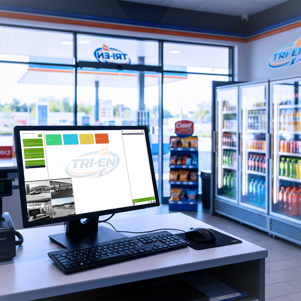 Shop und Energie in einem System