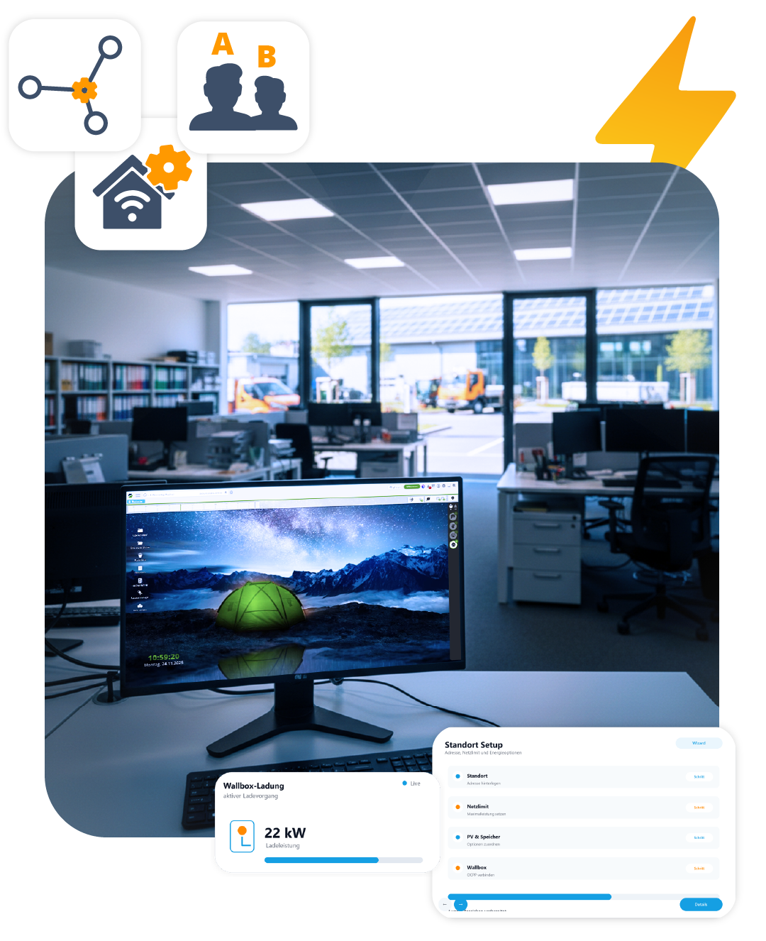 Stadtwerke ERP-Integration f�r Energie & Mobilit�t