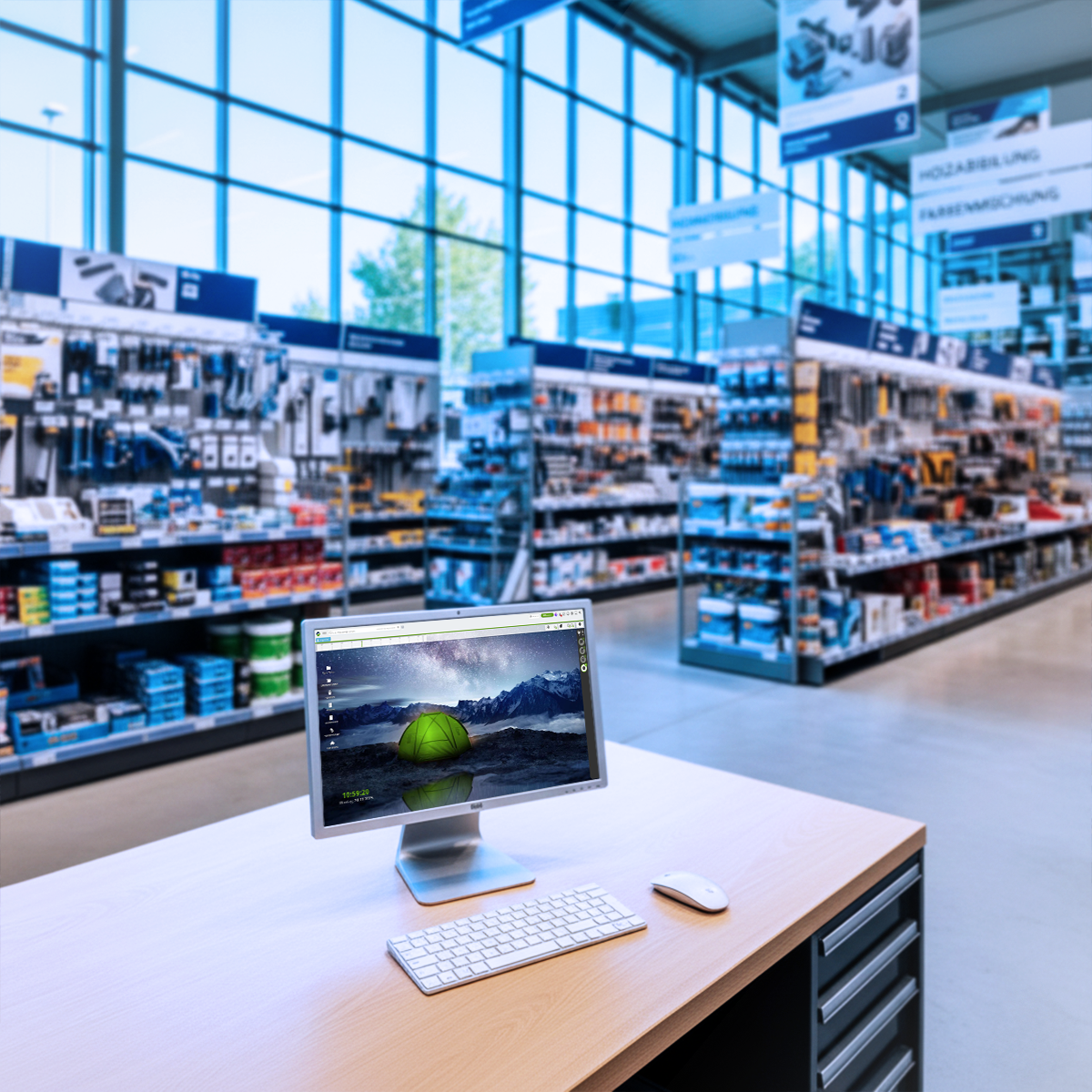 Von Energie bis Abrechnung in Baumaerkten