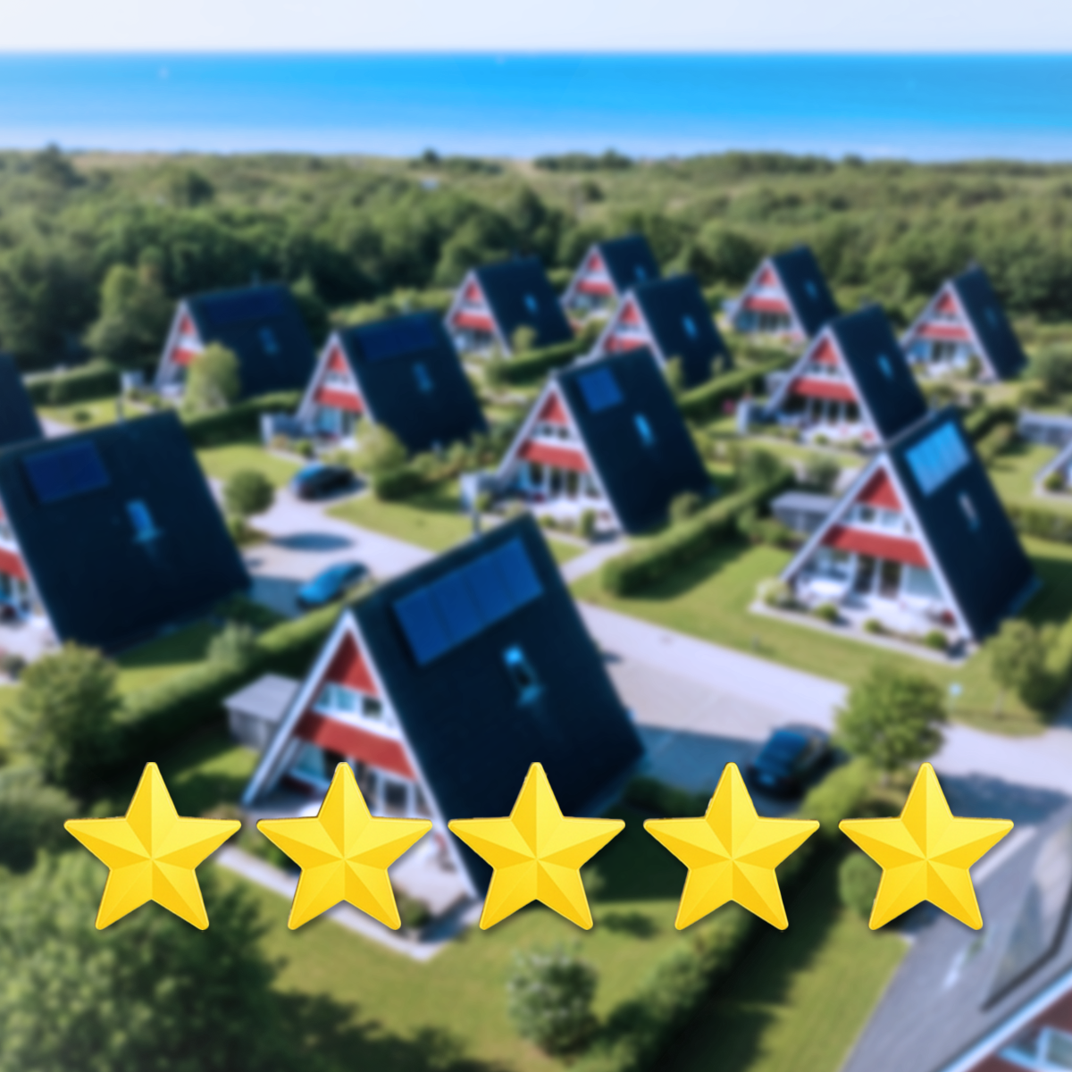 Von modernen Ferienparks eingesetzt