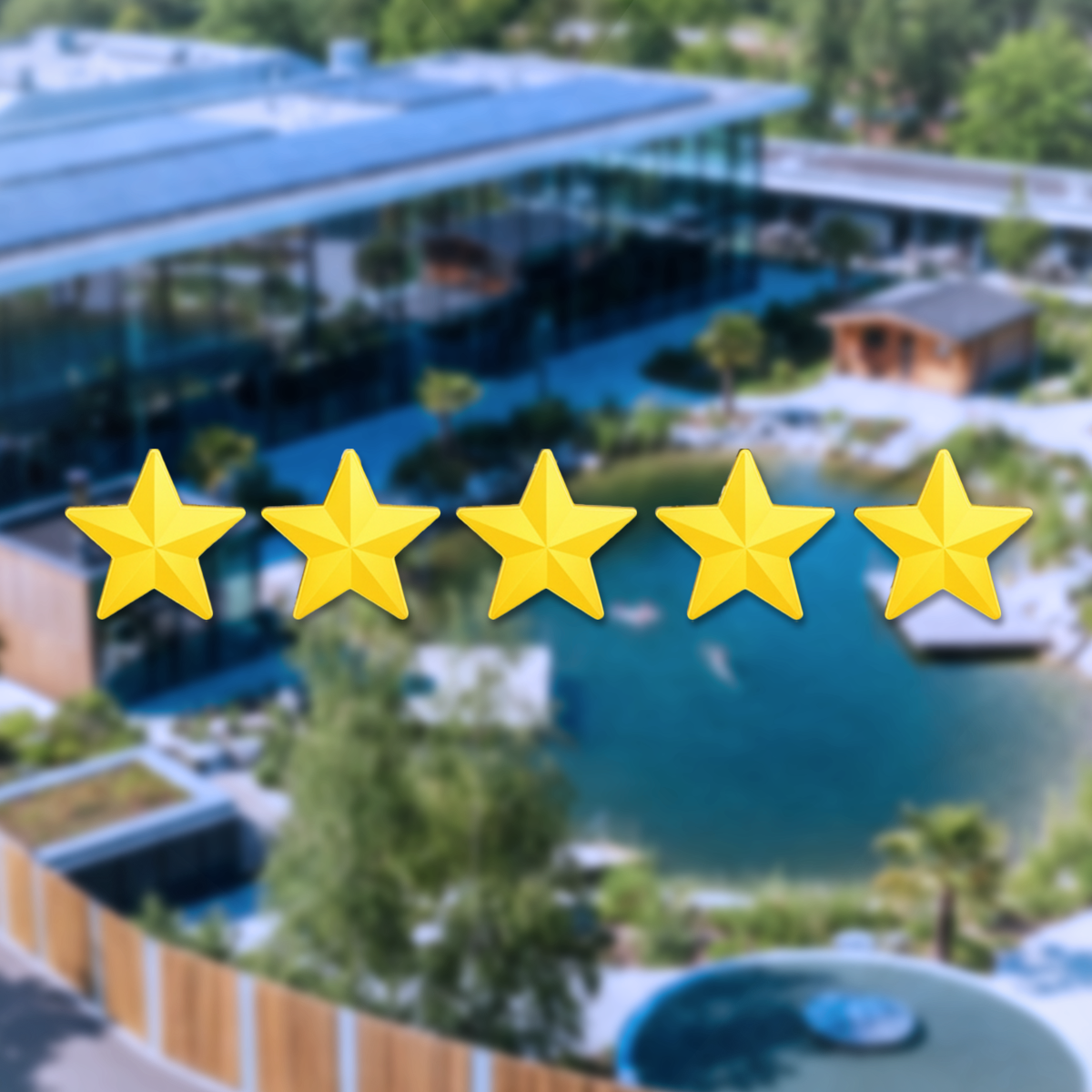 Von modernen Thermen und Wellnessanlagen genutzt